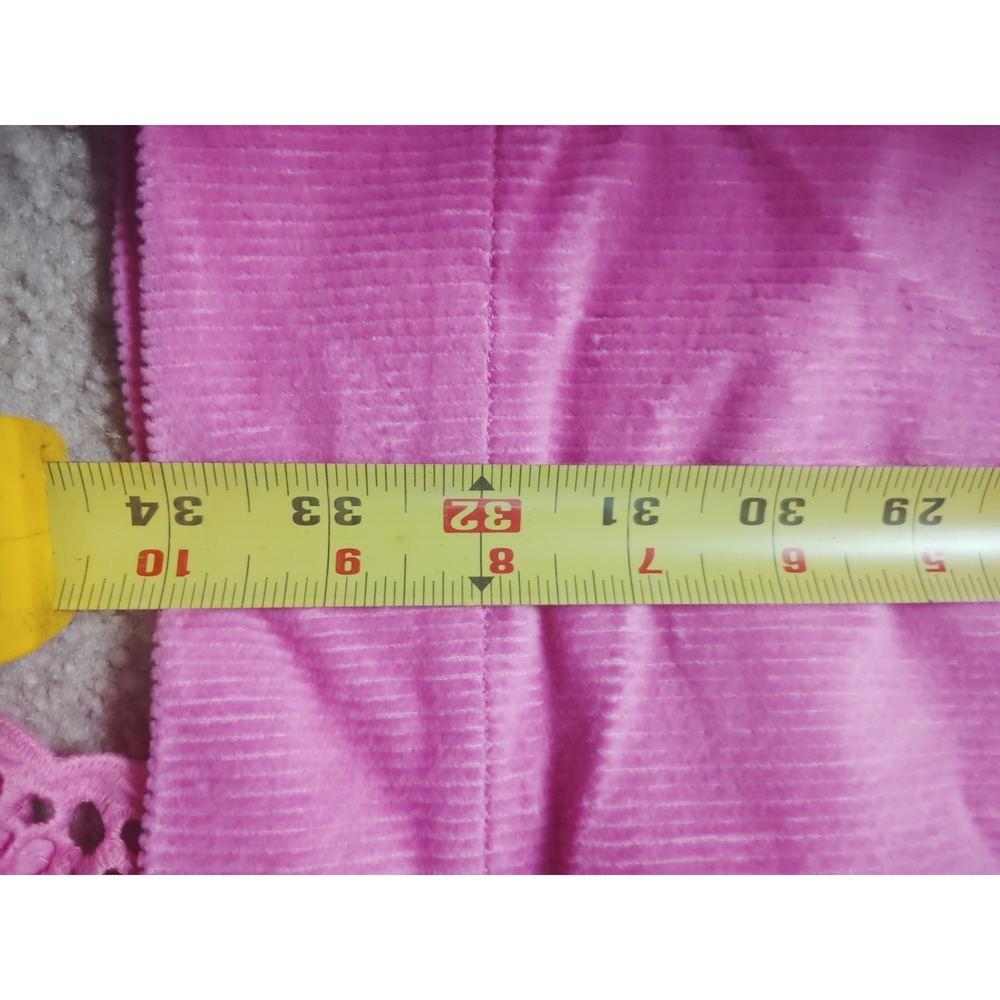 Boden Pia Cord Shift Dress Womens 10P Pink Sleeveless Jumper Pinafore Preppy - Picture 6 of 6